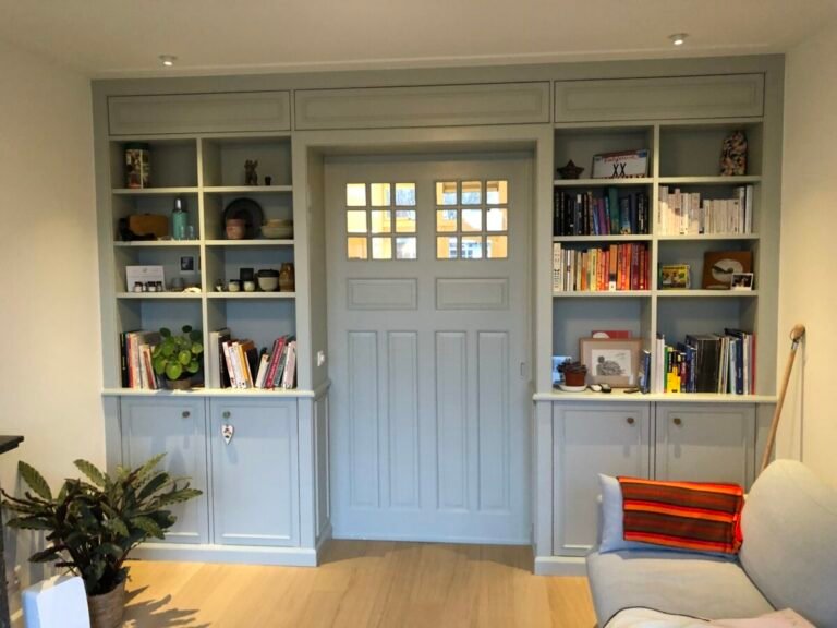 Reichmann interieur - Amsterdam de pijp woonkamerkast met schuifdeur